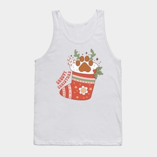 groovy christmas Tank Top